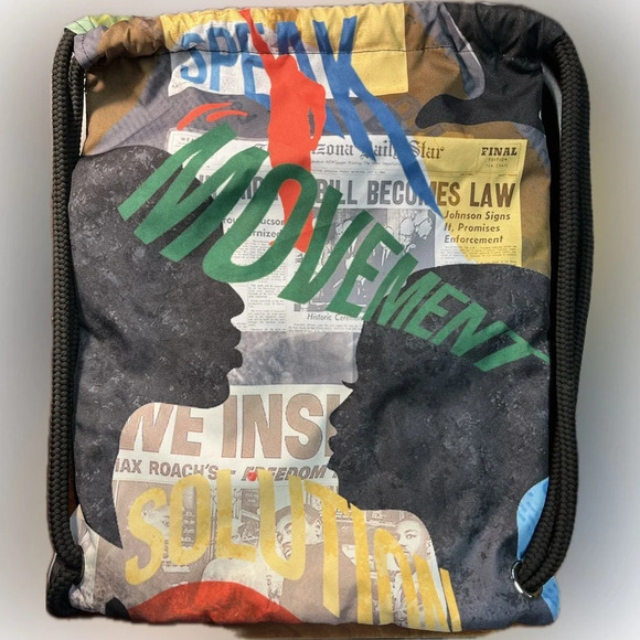 Limited Run: Specified Fiction's "Reflection" x Solepack GRF String Bag BHM - Picture 6 of 7